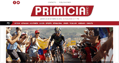 Desktop Screenshot of primiciadiario.com